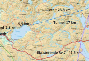 Vil ha tunnel under Hardangervidda